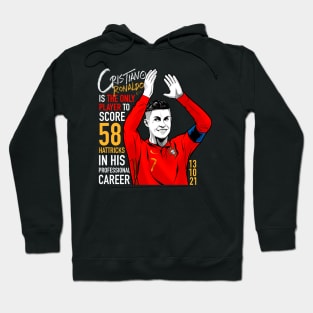 58 Hat-tricks Cristiano Ronaldo Hoodie